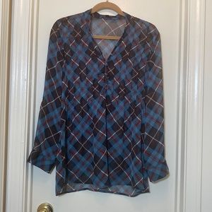 Coupe Collection Pleated Front Blouse